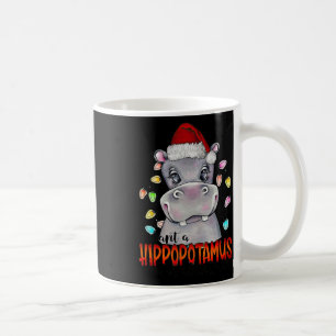Mug Je Veux Un Hippopotame Pour Les Lumières De Noël