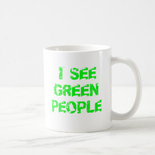 Mug Je vois des gens verts le jour de la Saint Patrick