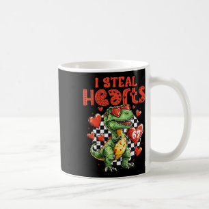 Mug Je vole des cœurs Dinosaure 67 Valentin Humour Mèm
