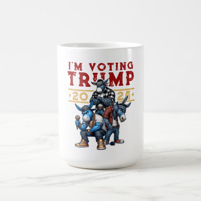 Mug JE VOTE pour TRUMP 2024 (Centre)
