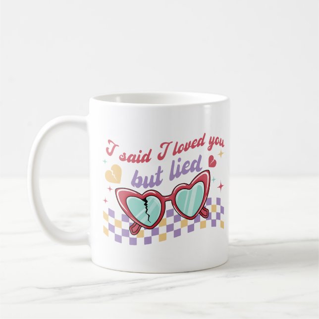 Mug Je Vous Aimais Mais J'Ai Menti (Gauche)