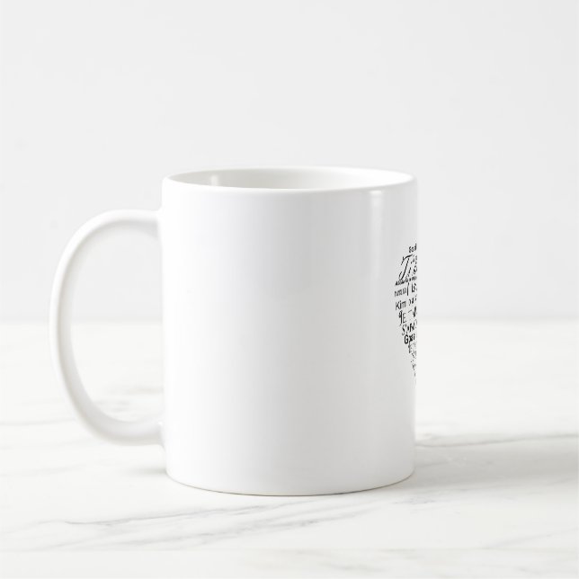 Mug Je vous aime dans d'autres langues 5 (Gauche)