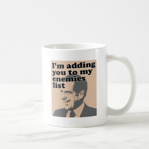 Mug Je vous ajoute à ma liste d'ennemis
