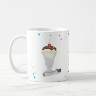 Mug Je vous crie Nous hurlons tous pour la crème glacé