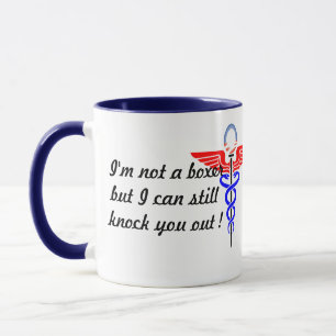 Mug je vous frappe, anesthésiste, jeu de mots drôle