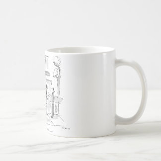 Mug Je vous inviterais dedans, mais ma vie est un