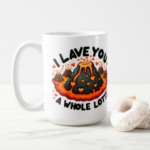 Mug Je vous laisse un amour Volcano bien mignon