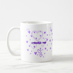 Mug Je Vous Purple