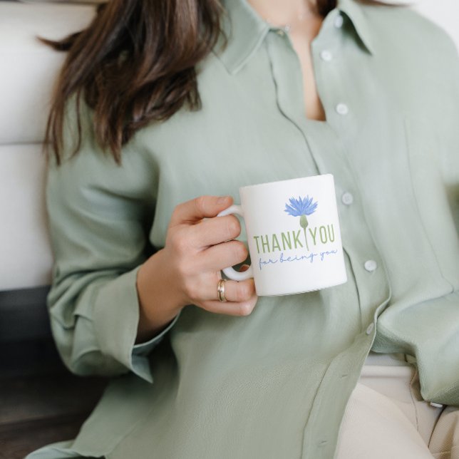 Mug Je Vous Remercie D'être Vous (Créateur téléchargé)