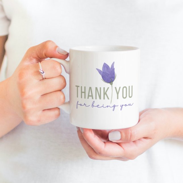 Mug Je Vous Remercie D'être Vous (Créateur téléchargé)