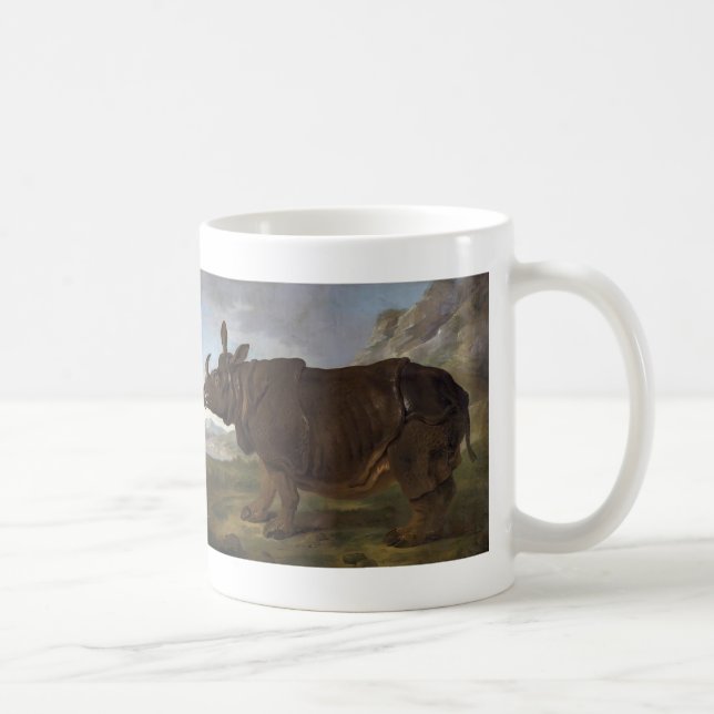 Mug Jean-Baptiste Oudry : Clara le rhinocéros (Droite)