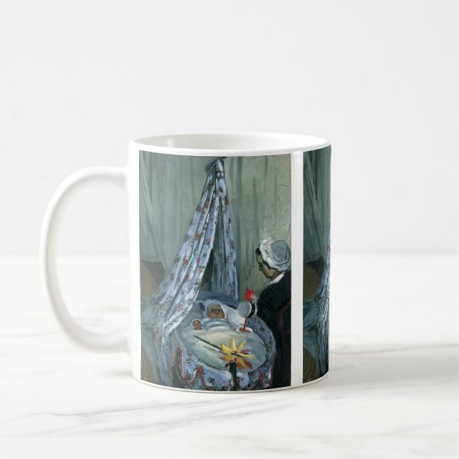 Mug Jean Monet dans son berceau par Claude Monet (Gauche)