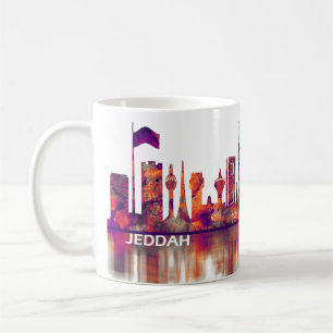 Mug Jeddah Arabie Saoudite Skyline