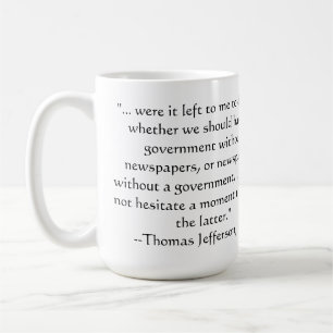 Mug Jefferson à propos des journaux