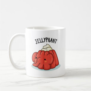 Mug Jellyphant Funny Elephant Jelly Pun