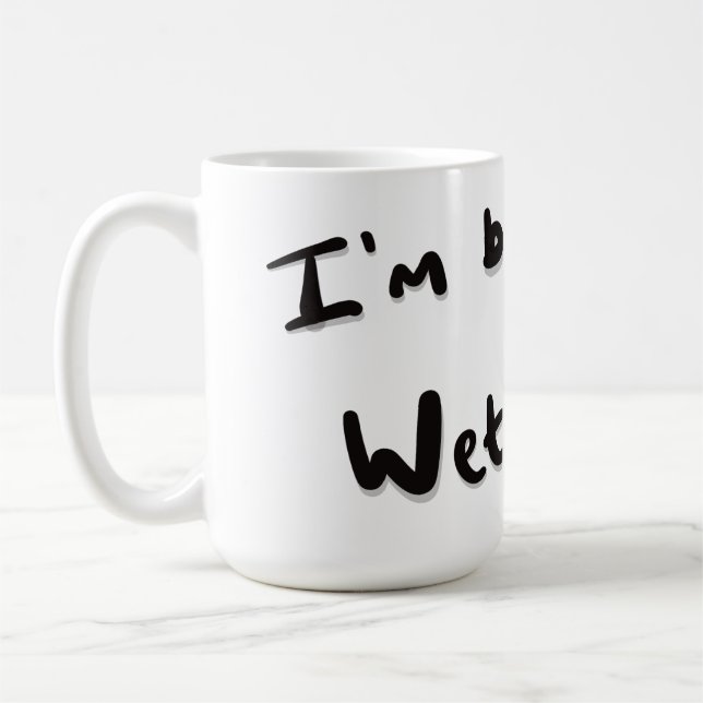 Mug J'en prépare un mouillé (Gauche)