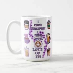 Mug J'enseigne donc à boire du café