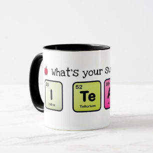 Mug "J'enseigne. Quel est votre super-pouvoir ?" profe