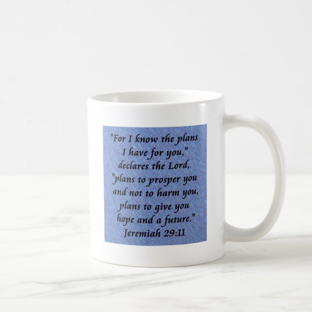 Mug jeremiah 29 (Droite)