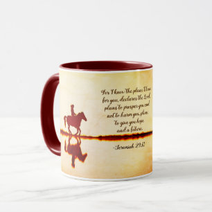 Mug Jeremiah 29:11 Car je connais les projets que j'ai