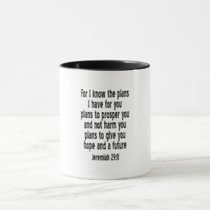 Mug Jérémie 29:11