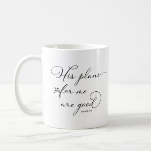 Mug Jérémie 29:11 Ses plans pour moi sont bons