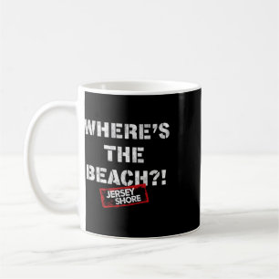 Mug Jersey Shore - Où est la plage 