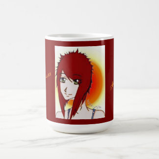 Mug Jessica, dessinatrice, autoportrait