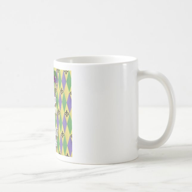 Mug Jester Mask Keep Calm and Mardi Gras (Droite)