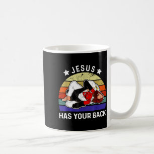 Mug Jésus a votre dos Jiu Jitsu Grappling vs Diable