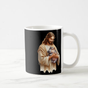Mug Jésus Aime Moo Deng Bouncy Pig Cute Ba