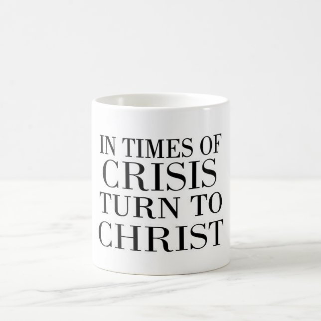 Mug Jésus Christ et la prière sont pour la peine (Centre)