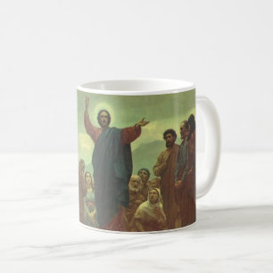 Mug Jésus Christ Sermon sur le Mont, Religion Vintage