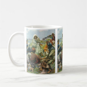Mug Jésus Christ Sermon sur le Mont, Religion Vintage