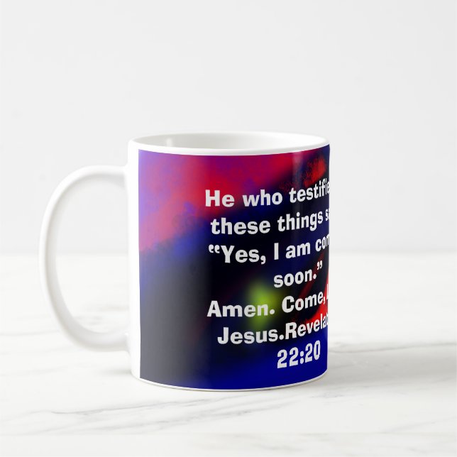 Mug jesus coming (Gauche)