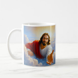 Mug Jésus de la main céleste