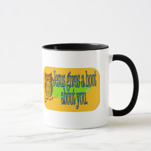 Mug Jésus donne à une huée au sujet de vous la tass