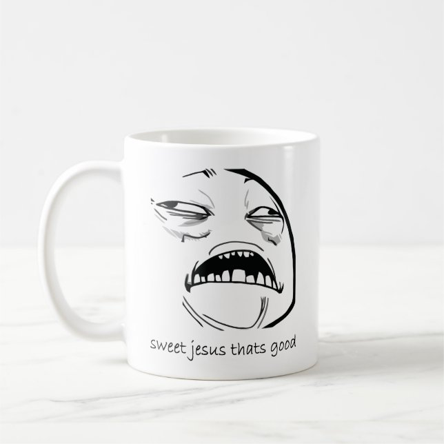 Mug Jésus doux qui est bon (le texte) (Gauche)