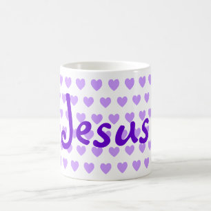 Mug Jésus en violet