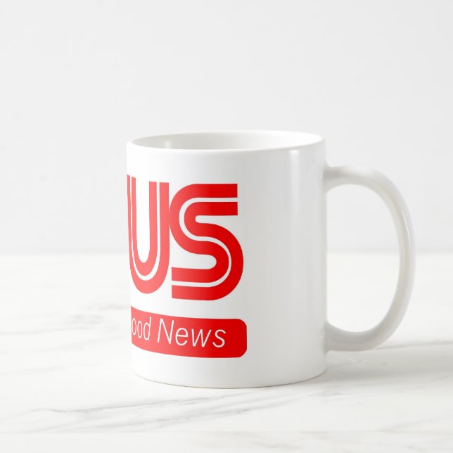 Mug Jésus est de bonnes nouvelles (Droite)