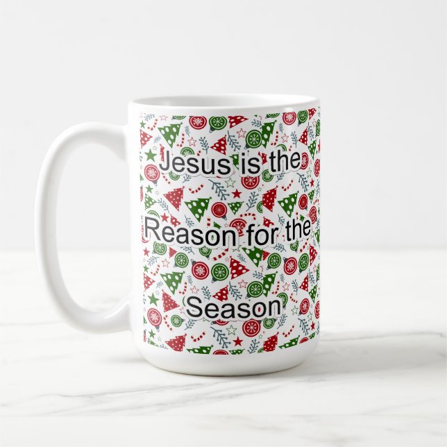 Mug Jésus est la raison de la saison (Gauche)