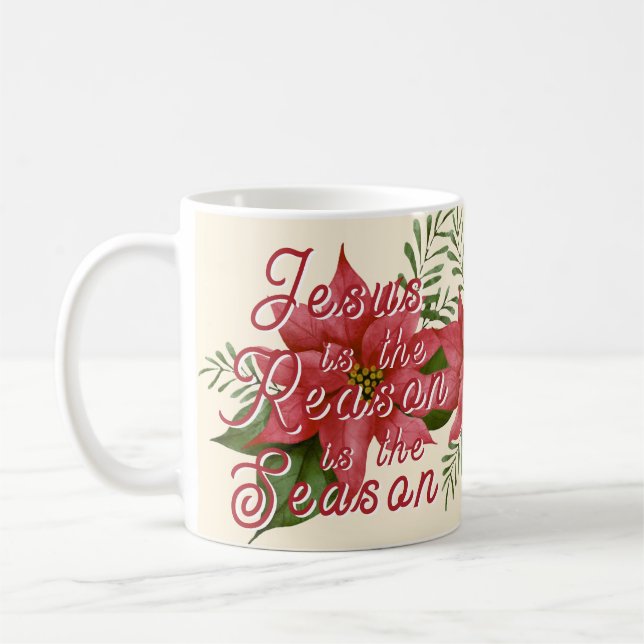 Mug Jésus est la raison de la saison (Gauche)