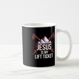 Mug Jesus Est Mon Lift Ticket Ski Eglise Christia