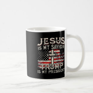 Mug Jésus est mon sauveur Trump est mon président Trum