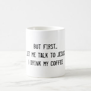 Mug Jésus et café