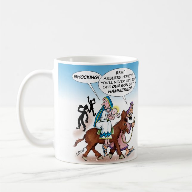 Mug Jésus "Hammered" ? - (Gauche)
