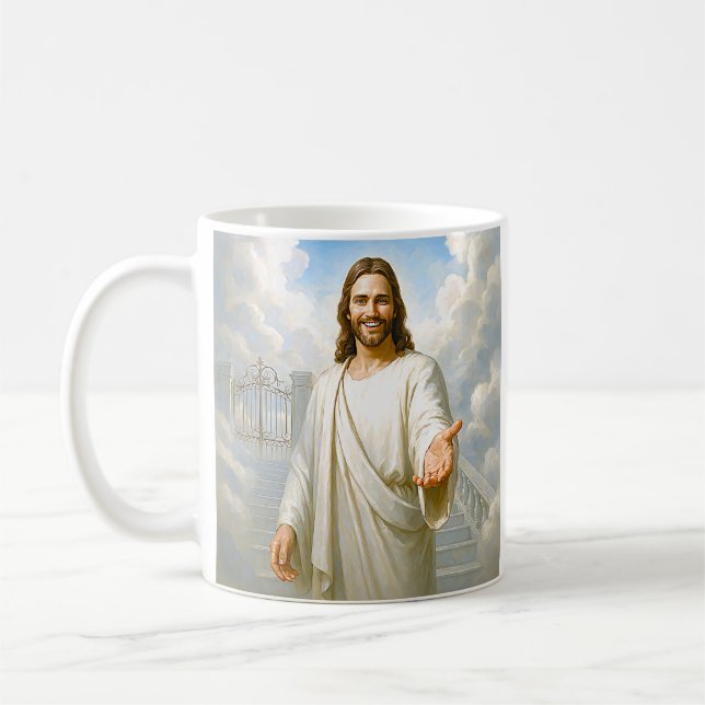 Mug Jésus lumière guide (Gauche)