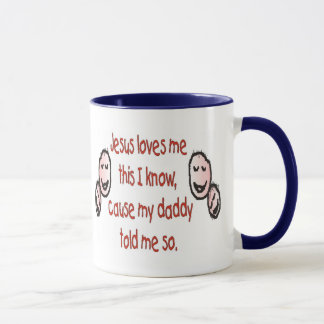 Mug Jésus m'aime (la TASSE)