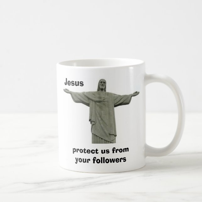 Mug Jésus nous protègent contre vos disciples (Droite)