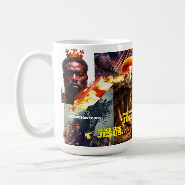 Mug JESUS ROI NOIR (Gauche)